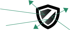 外部からの脅威をブロック